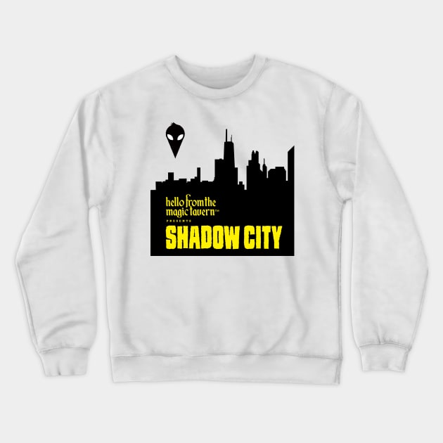 Shadow City Crewneck Sweatshirt by Hello From the Magic Tavern